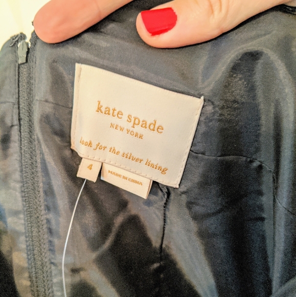 Kate Spade Black Cocktail Dress - Picture 2 of 5
